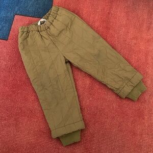 KONGES SLØJD thermal quilted water repellent pants